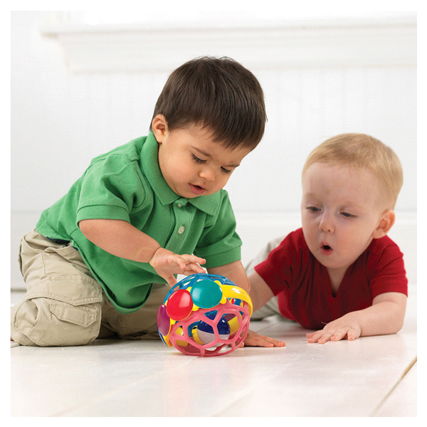 slide 1 of 2, Baby Einstein Bendy Ball Rattle Toy, 1 ct