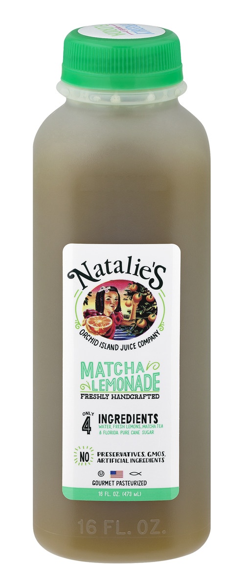 slide 1 of 1, Natalie's Matcha Lemonade - 16 oz, 16 oz