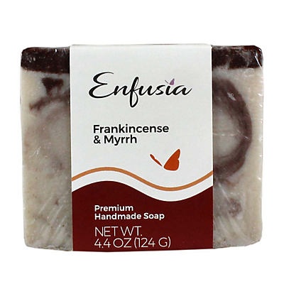 slide 1 of 1, Enfusia Handmade Soap Frankincense & Myrrh Soap, 4.4 oz