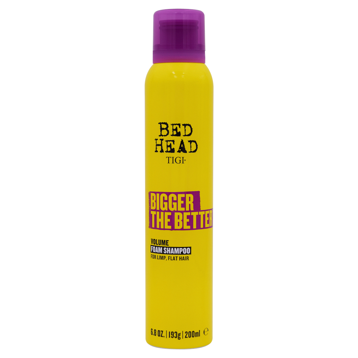 slide 1 of 5, TIGI Bed Head Bigger The Better Foam Shampoo, 6.8 oz