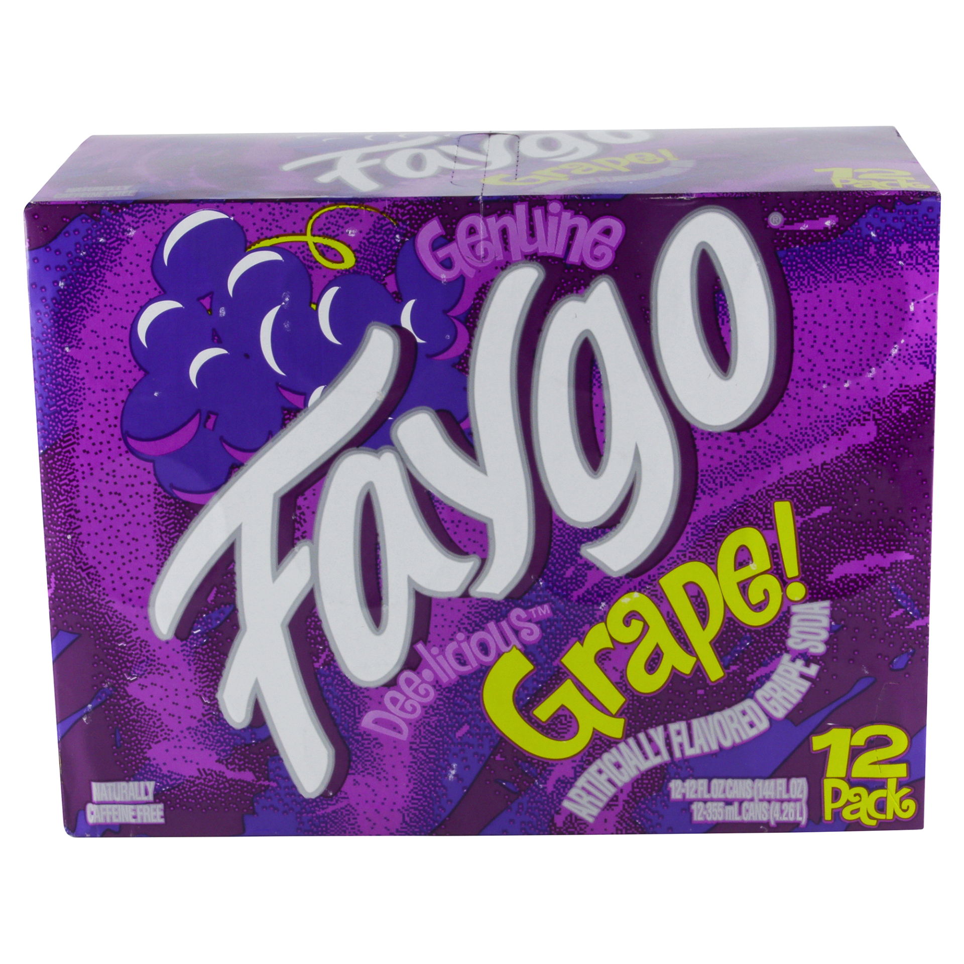 slide 1 of 6, Faygo Grape, 12 ct; 12 fl oz