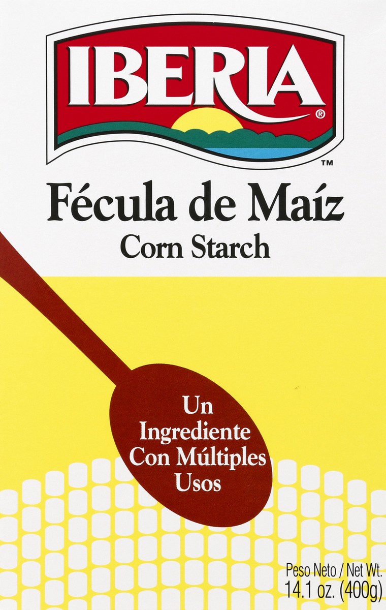 slide 1 of 8, Iberia Corn Starch 14.1 oz, 14.1 oz