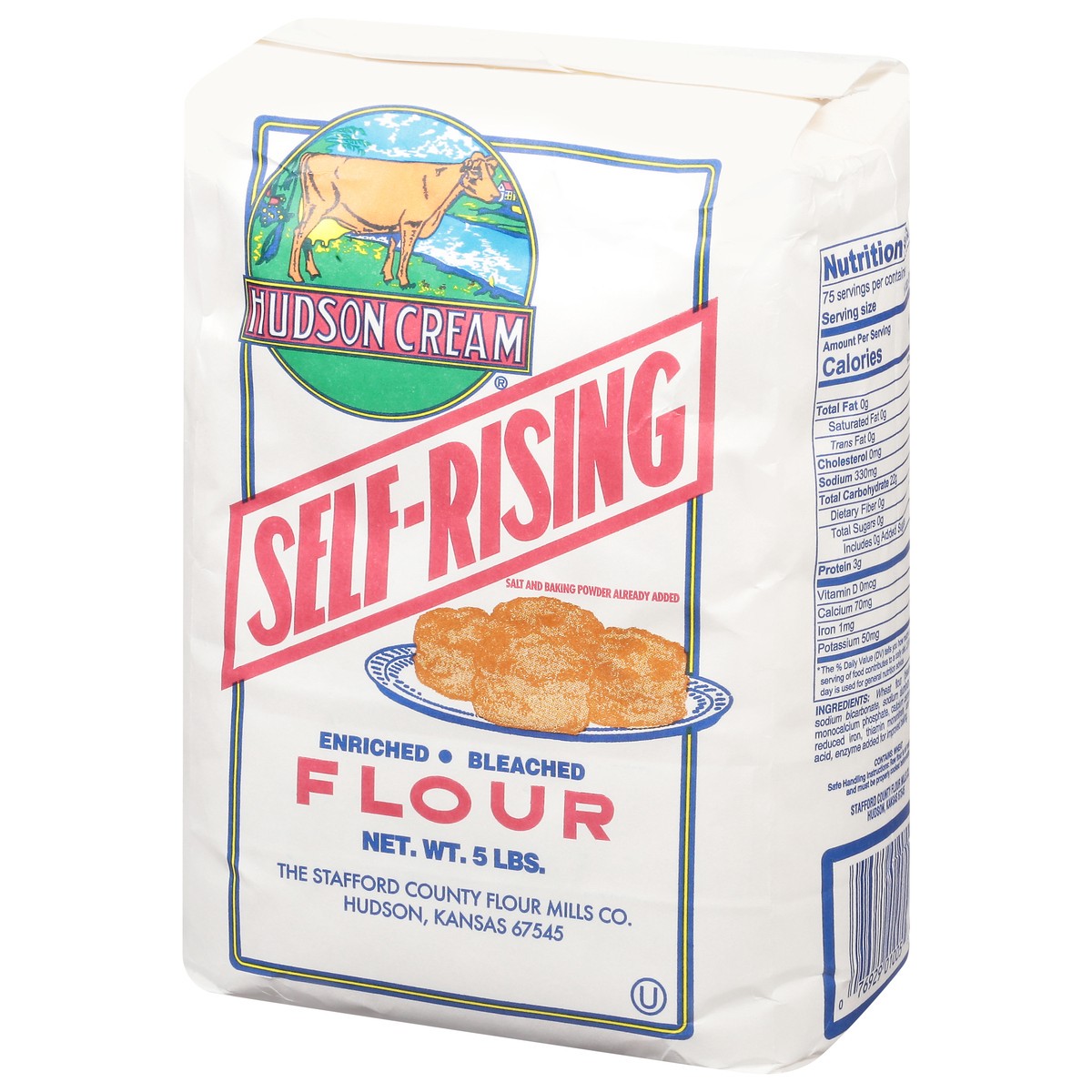 slide 2 of 11, Hudson Cream Self Rising Flour, 5 lb