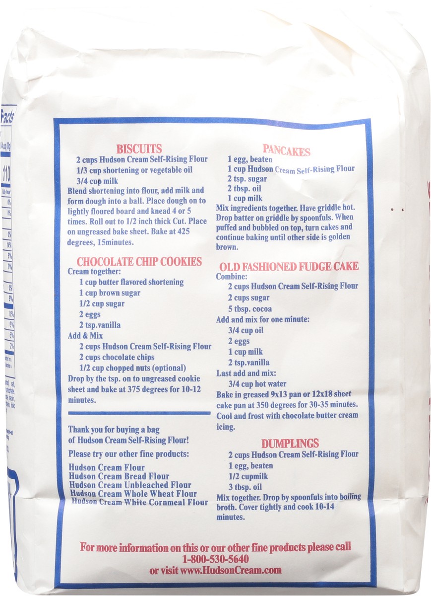 slide 3 of 11, Hudson Cream Self Rising Flour, 5 lb