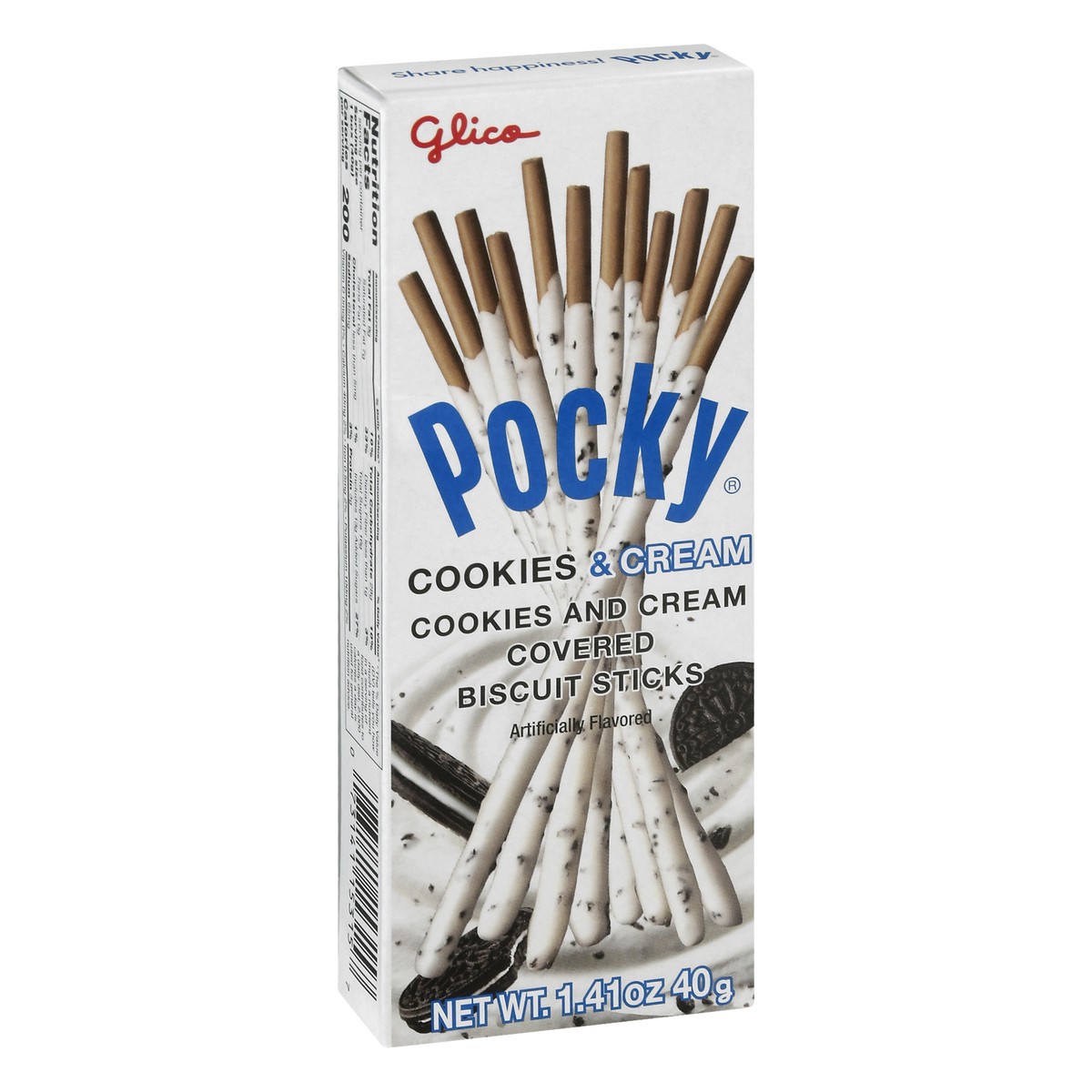 slide 7 of 14, Glico Pocky Cookies And Cream - 1.41 Oz, 1.41 oz