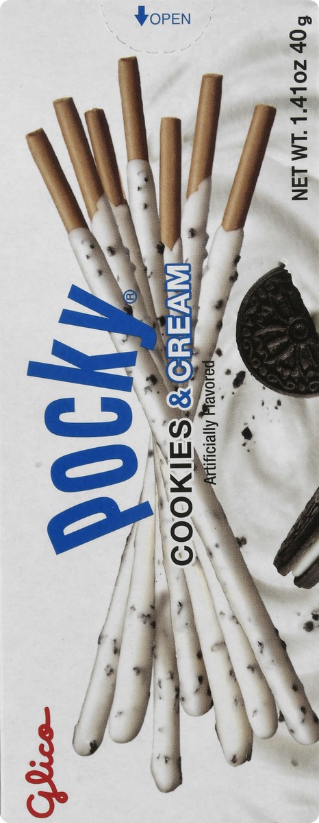 slide 6 of 14, Glico Pocky Cookies And Cream - 1.41 Oz, 1.41 oz