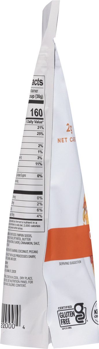 slide 13 of 14, NuTrail No Sugar Added Cinnamon Pecan Nut Granola 8 oz, 8 oz