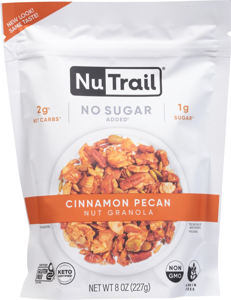 slide 7 of 14, NuTrail No Sugar Added Cinnamon Pecan Nut Granola 8 oz, 8 oz