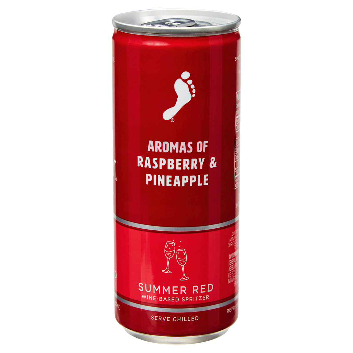 slide 1 of 2, Barefoot Refresh Summer Red Spritzer Single Can, 250 ml