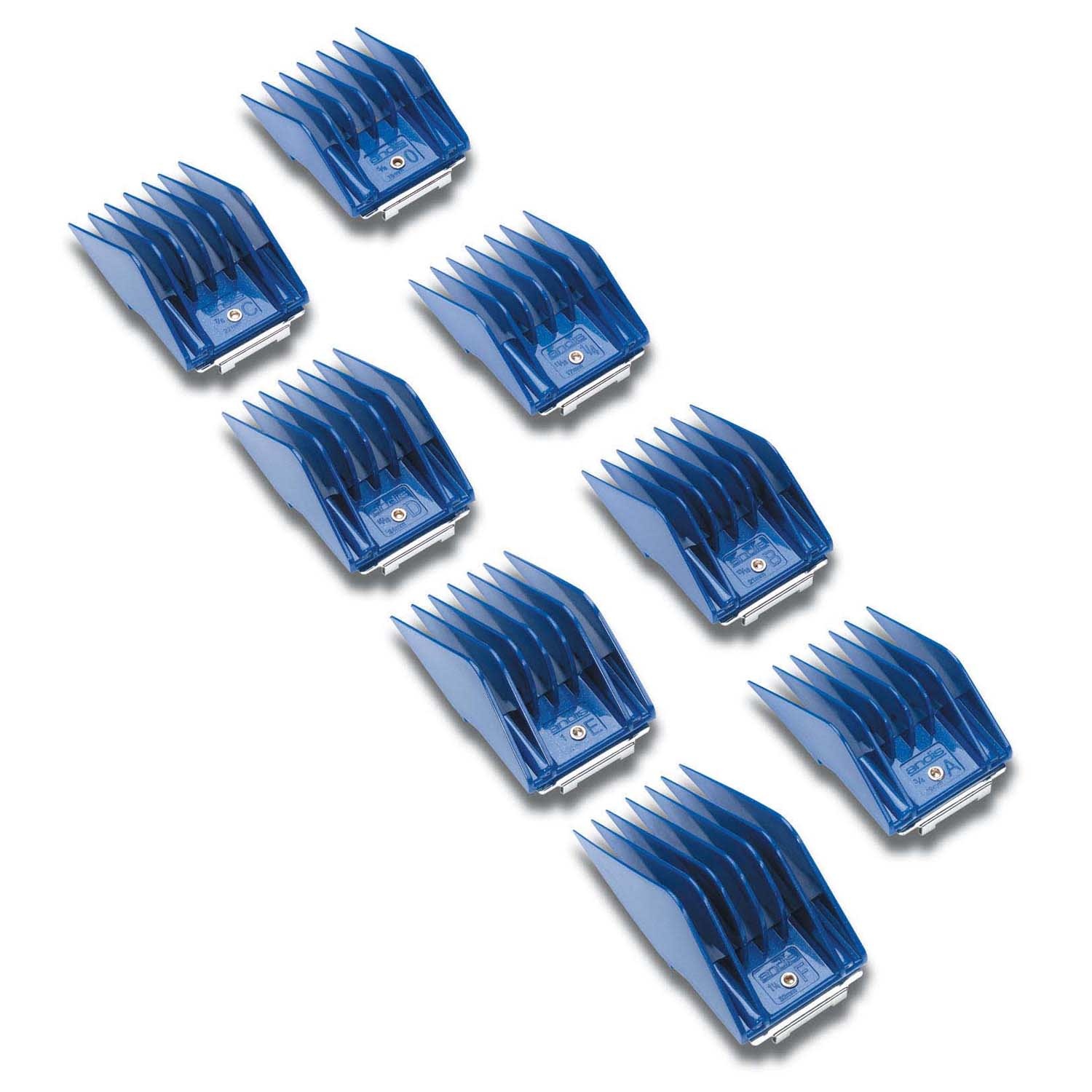 slide 1 of 1, Andis 8 Piece Comb Set, 1 ct