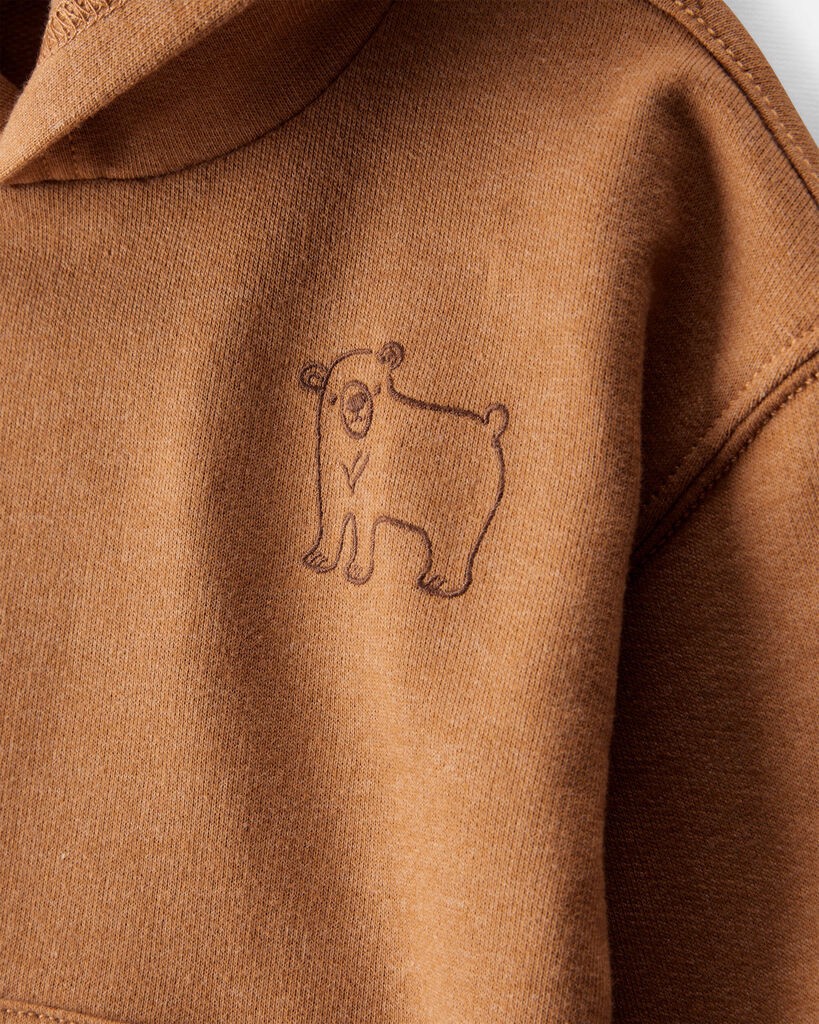 slide 5 of 5, Carter's Carters Baby Boy Bear Print Long-Sleeve Tee & Pant Set - Brown Brown 24M, 1 ct