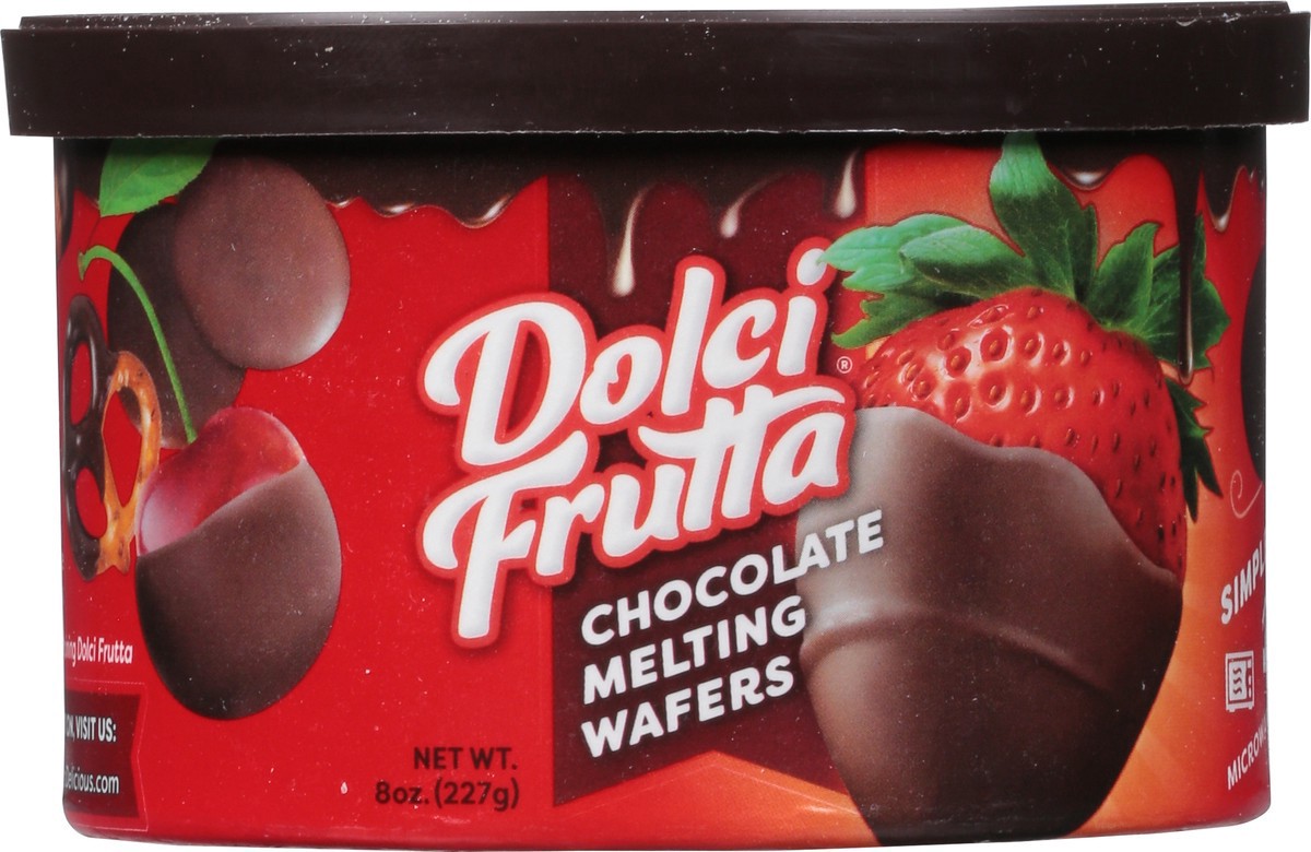 slide 5 of 9, Dolci Frutta Chocolate Melting Wafers 8 oz, 8 oz