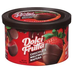 Dolci Frutta Chocolate Melting Wafers 8 oz