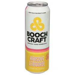 Boochcraft Hibiscus Lemonade Hard Kombucha 19.2 fl oz