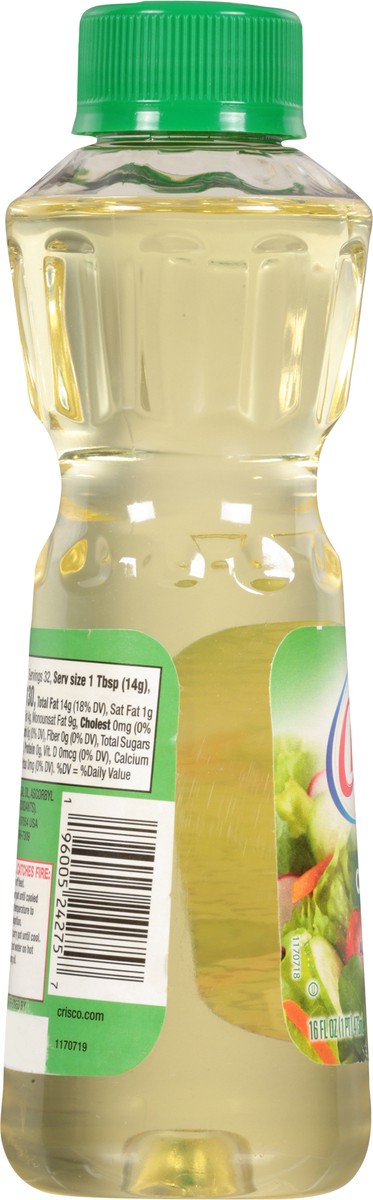 slide 9 of 9, Crisco Canola Oil and Omega-3 DHA 16 fl oz, 16 fl oz