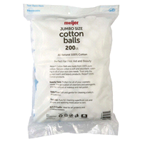 slide 2 of 5, Meijer Jumbo Cotton Balls, 200 ct