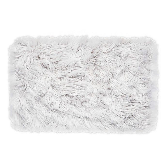 slide 1 of 6, SALT Arctic Faux Accent Rug - Grey, 2 ft x 3 ft