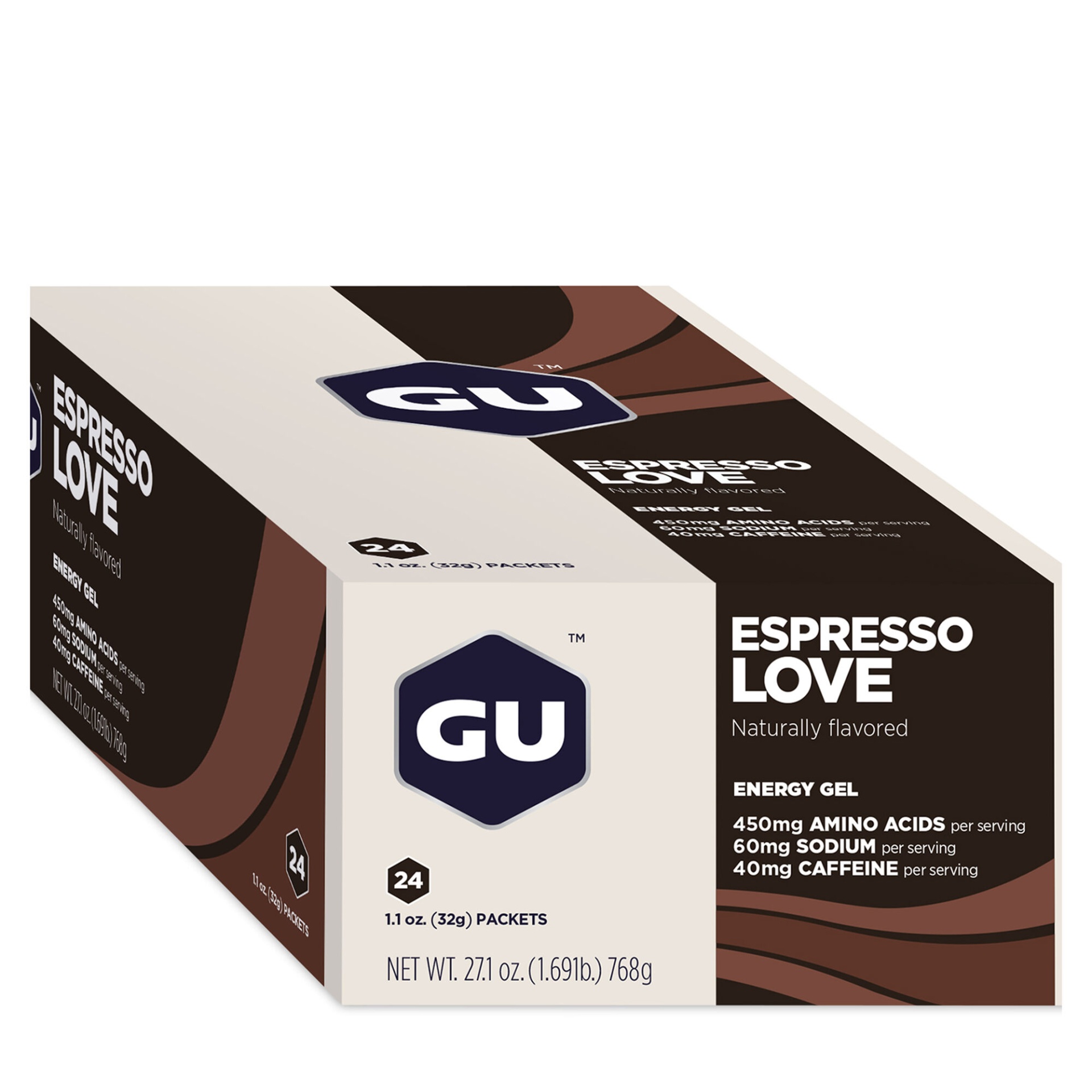 slide 1 of 1, GU Energy Gel - Espresso Love, 24 ct