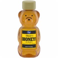 slide 1 of 4, Kroger Clover U.S. Grade A Honey, 12 oz