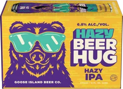 Goose Island Beer Co. Hazy Beer Hug Ipa 6 Pack Can