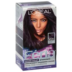 L'Oréal Fería Deepest Violet V28 Permanent Haircolour Gel 1 ea