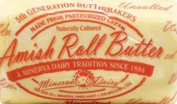 Minerva Dairy Butter Roll Unsalted 2 Lb