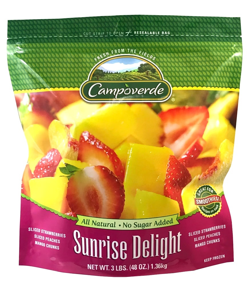 slide 1 of 1, Campoverde Sunrise Delight Mixed Frozen Fruit, 48 oz