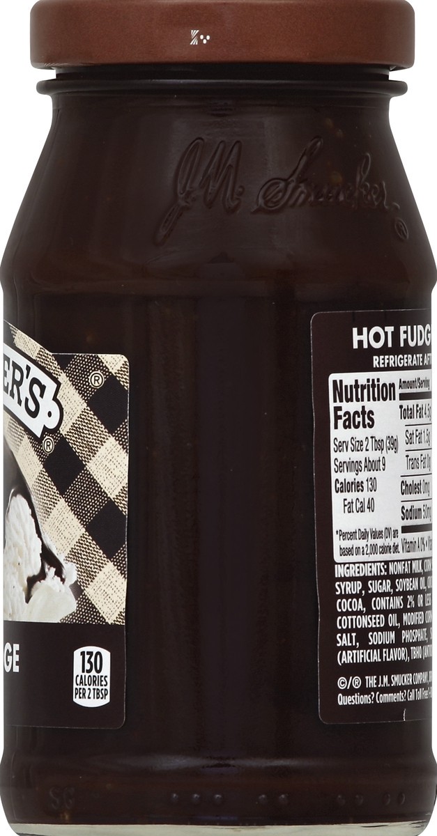 slide 7 of 7, Smucker's Hot Fudge Topping, 11.75 Ounces, 11.5 oz