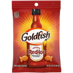 Pepperidge Farm Goldfish Franks RedHot, 2.45 oz Bag