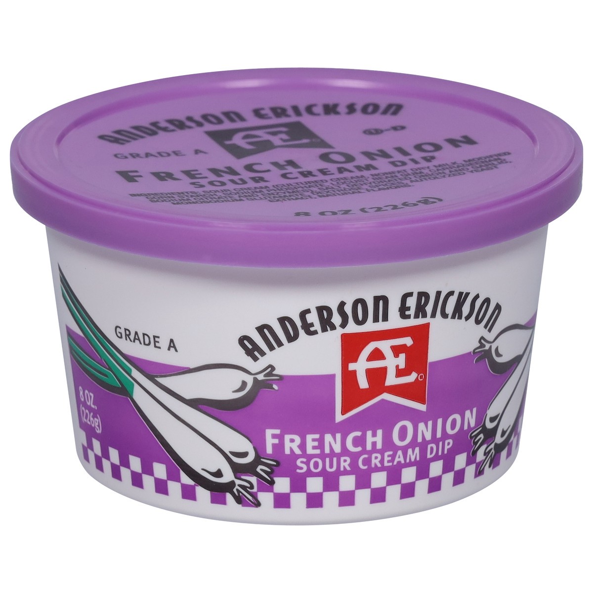 slide 8 of 9, Anderson Erickson Dairy French Onion Sour Cream Dip 8 oz, 8 oz