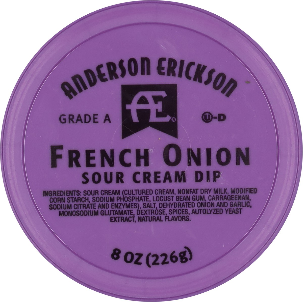 slide 4 of 9, Anderson Erickson Dairy French Onion Sour Cream Dip 8 oz, 8 oz