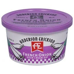 Anderson Erickson Dairy French Onion Sour Cream Dip 8 oz