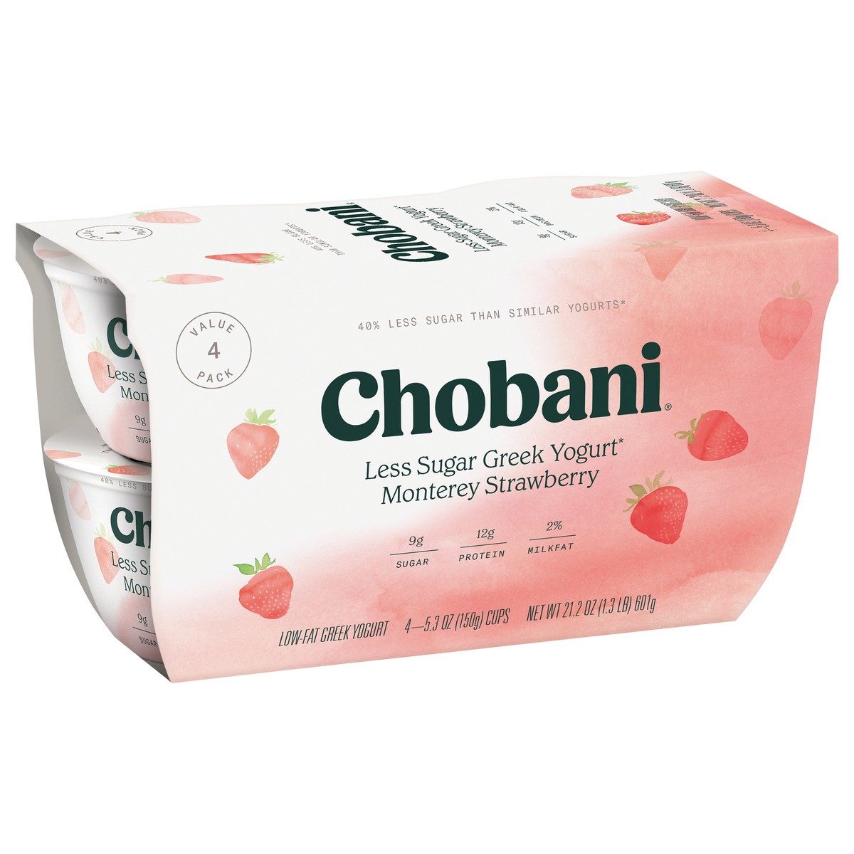 slide 5 of 9, Chobani Yogurt, 4 ct