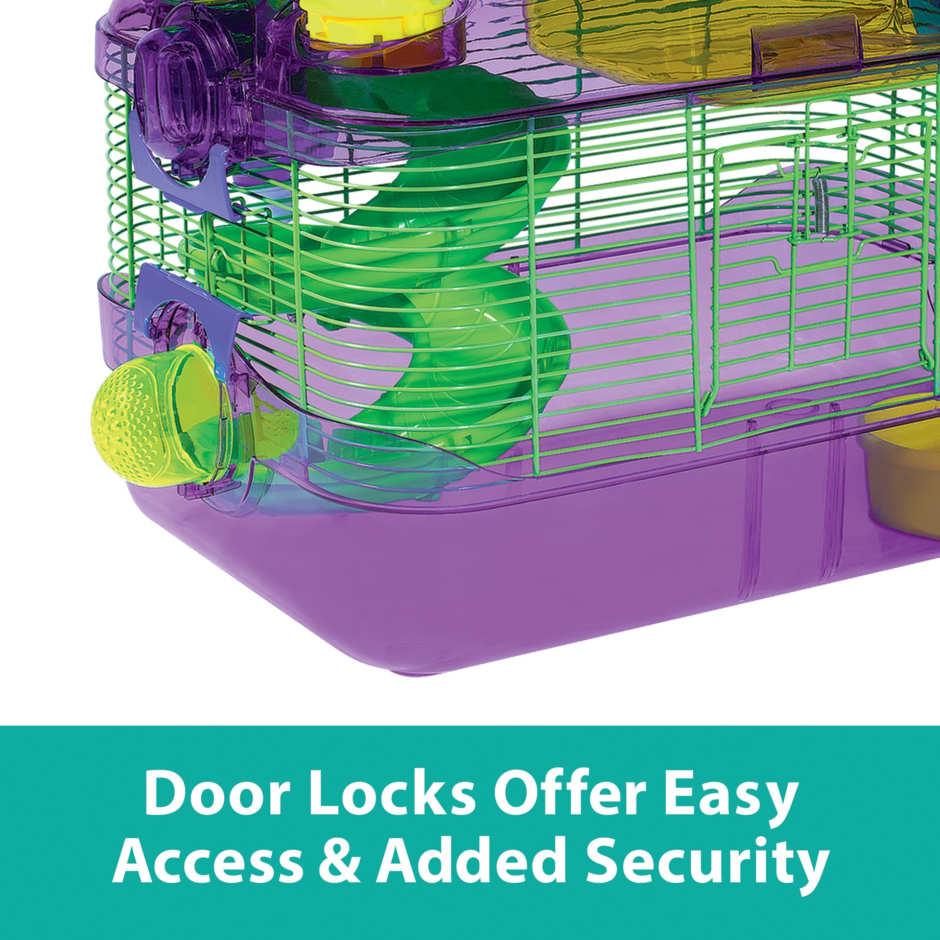 slide 4 of 10, Kaytee Hard Goods Kaytee CritterTrail X Extreme Challenge Home, 18 in