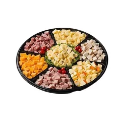 Deli Catering Tray Nibbler Meat & Cheese 18 Inch - Each