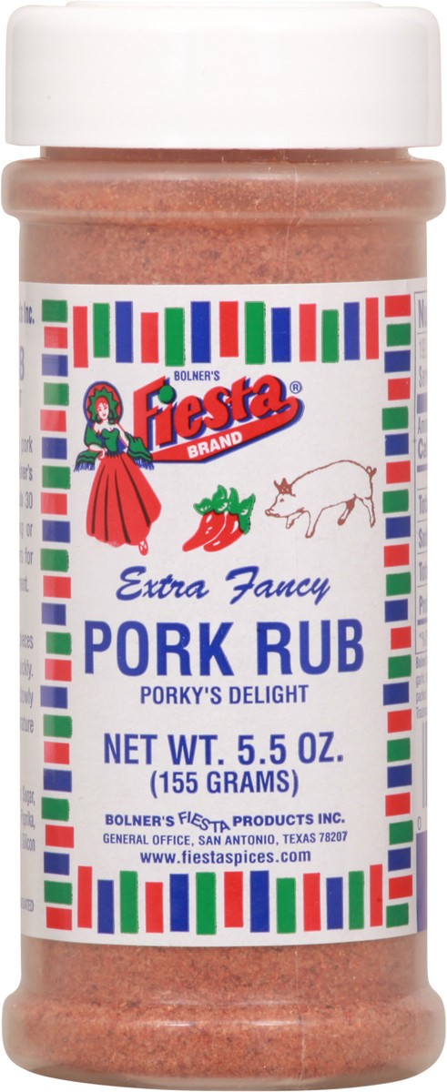 slide 5 of 9, Fiesta Extra Fancy Porky''s Delight Pork Rub 5.5 oz, 5.5 oz