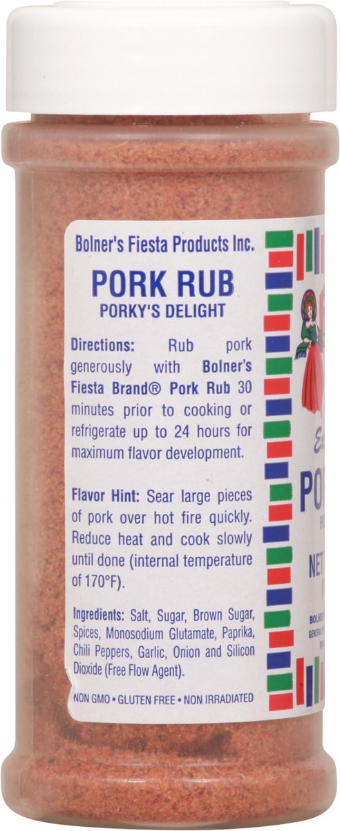 slide 2 of 9, Fiesta Extra Fancy Porky''s Delight Pork Rub 5.5 oz, 5.5 oz