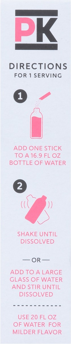 slide 2 of 14, Pure Kick Hydrate Zero Sugar Strawberry Watermelon Drink Mix 6 Stick Packs - 6 ct, 6 ct