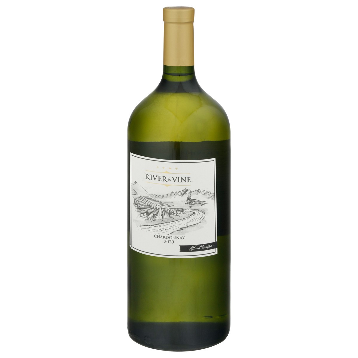 slide 3 of 11, River & Vine Chardonnay 1.5 l, 1.50 liter