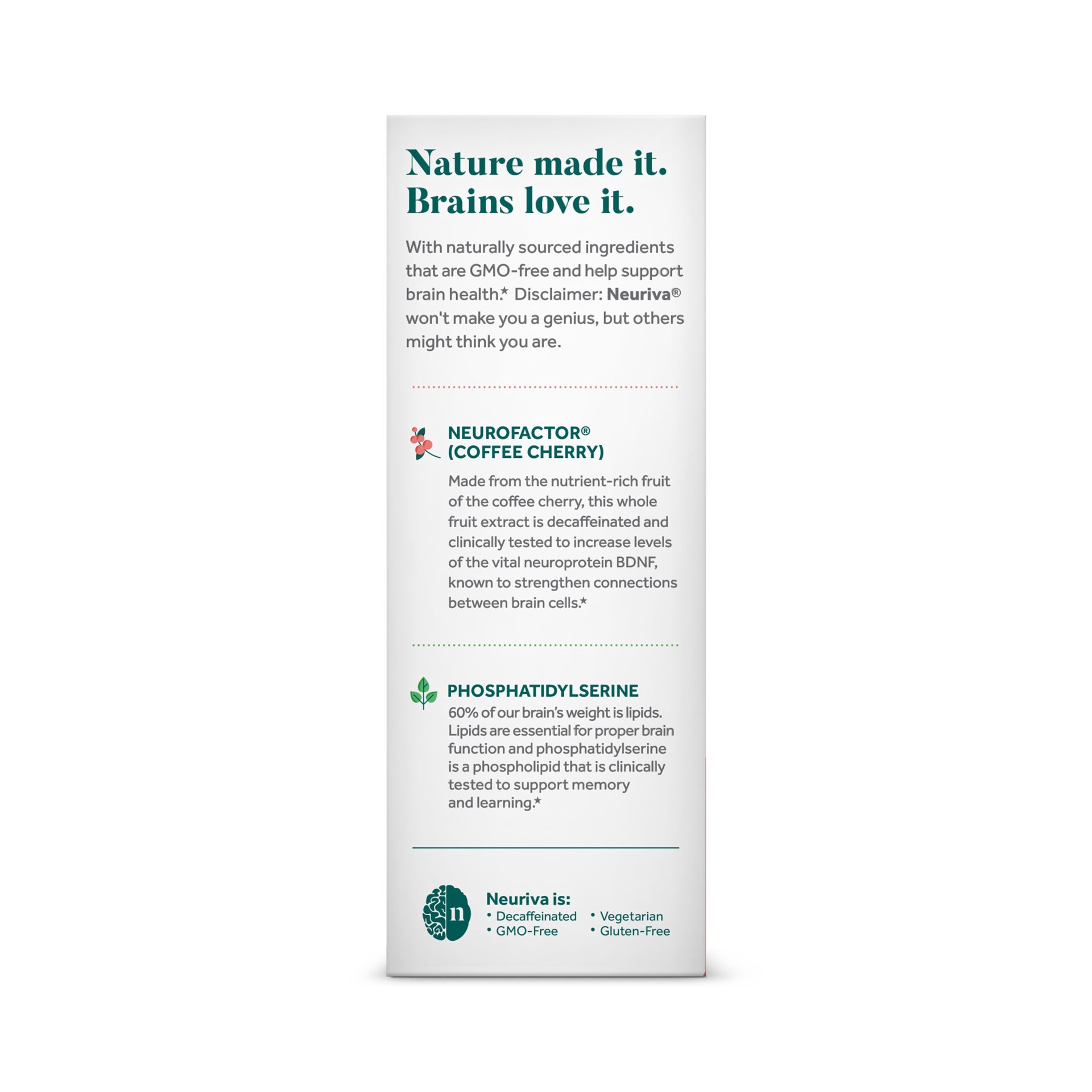 slide 10 of 17, Neuriva Original Brain Performance Capsules - 30ct, 30 ct