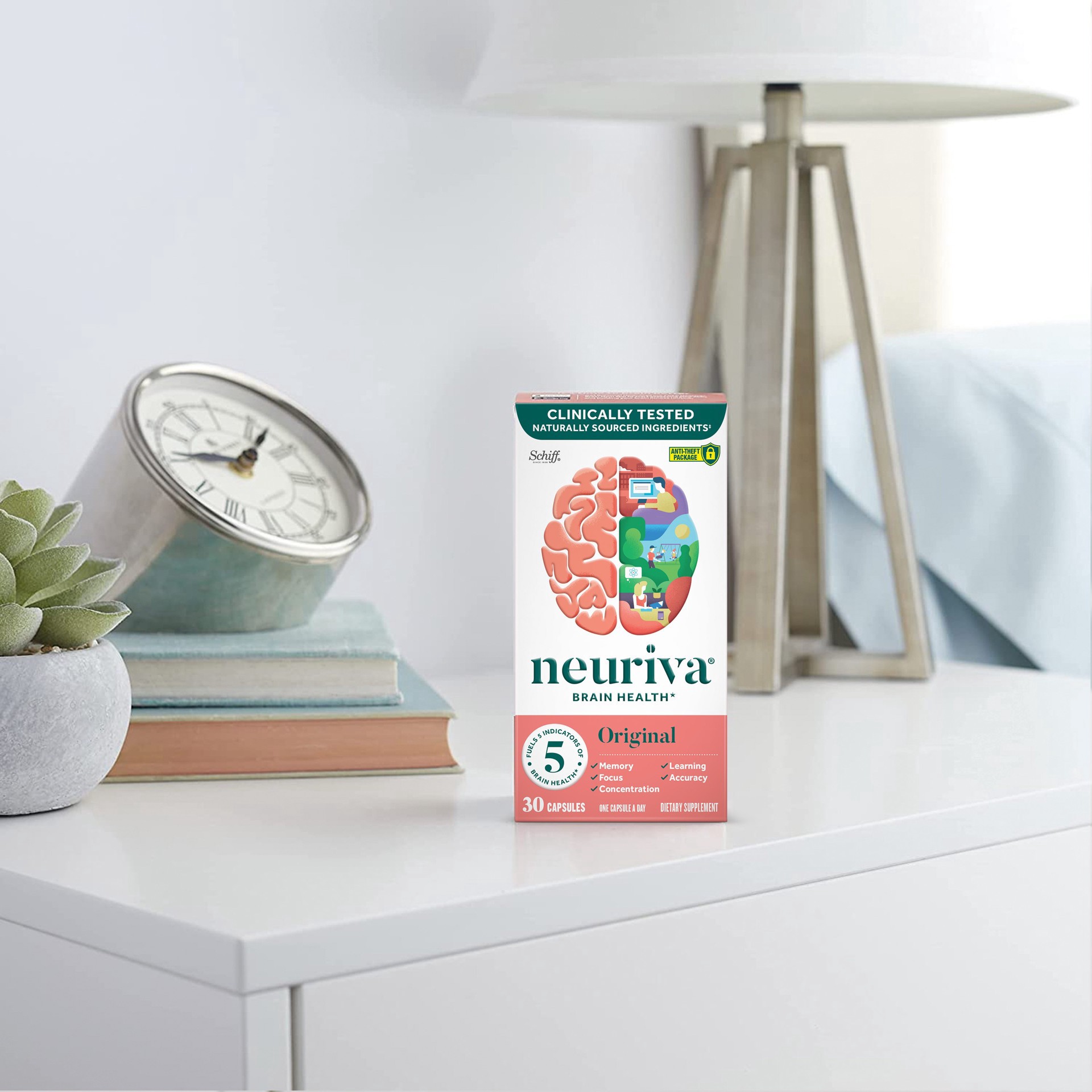 slide 5 of 17, Neuriva Original Brain Performance Capsules - 30ct, 30 ct