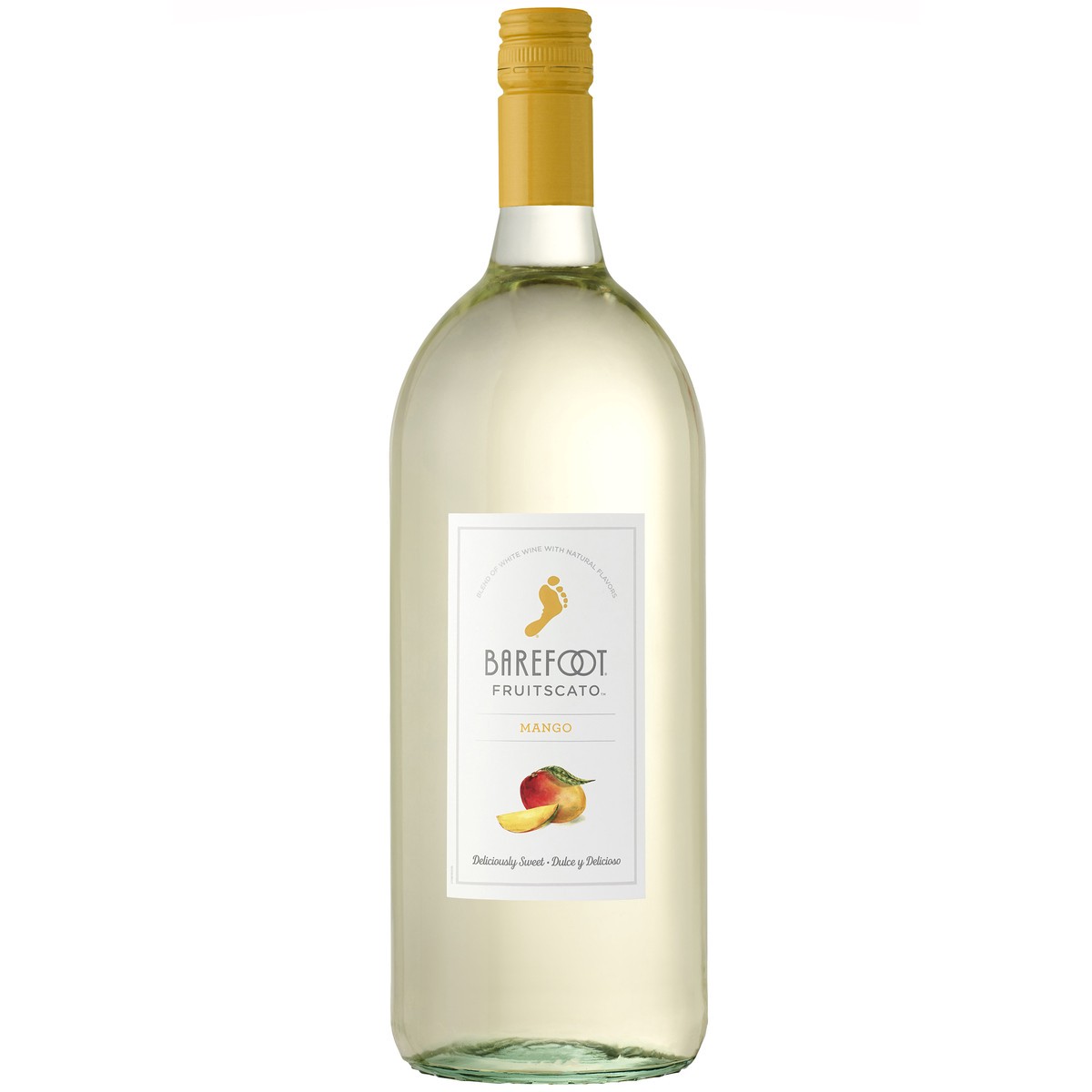 slide 3 of 3, Barefoot Fruitscato Mango Sweet Wine 1.5L  , 1.5 liter