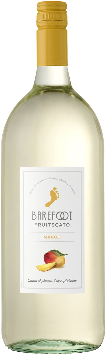 slide 1 of 3, Barefoot Fruitscato Mango Sweet Wine 1.5L  , 1.5 liter