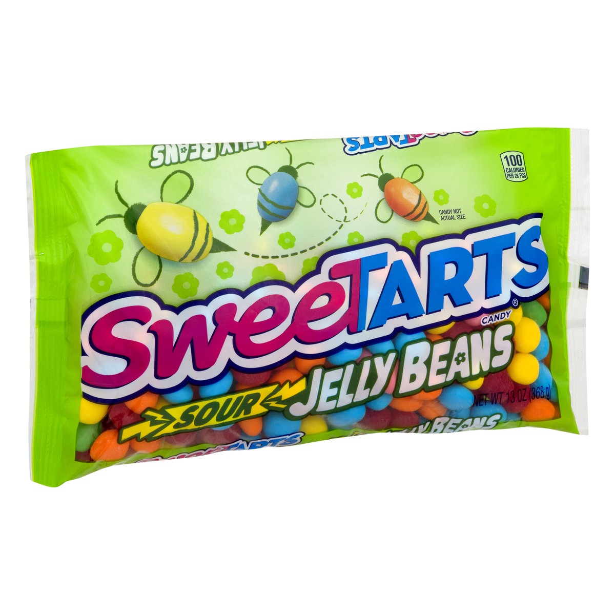 slide 7 of 10, SweeTARTS Sour Jelly Beans, 13 oz