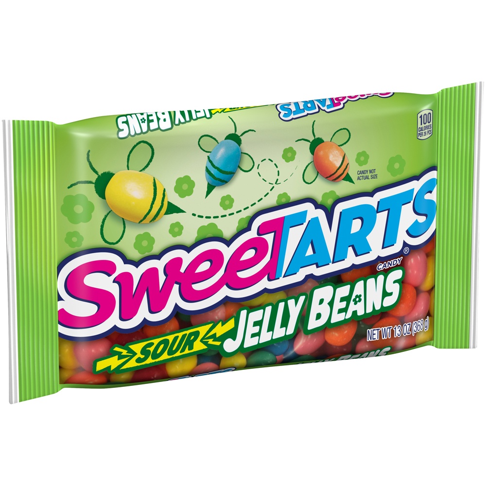 slide 2 of 8, SweeTARTS Sour Jelly Beans, 13 oz
