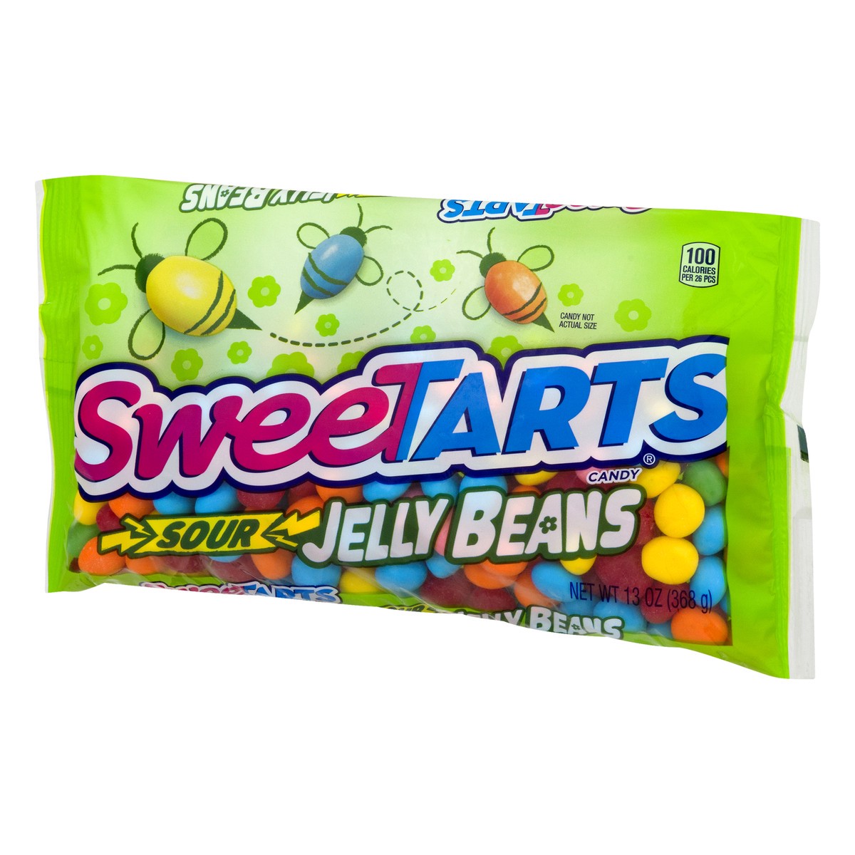 slide 3 of 10, SweeTARTS Sour Jelly Beans, 13 oz