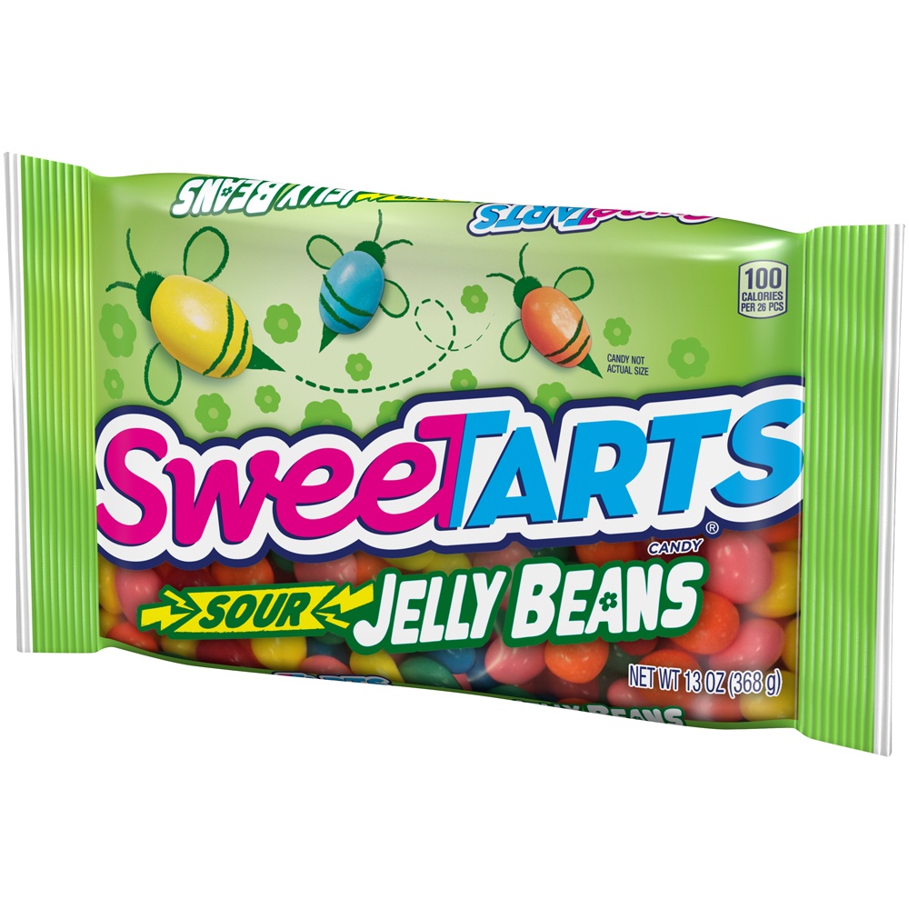 slide 3 of 8, SweeTARTS Sour Jelly Beans, 13 oz