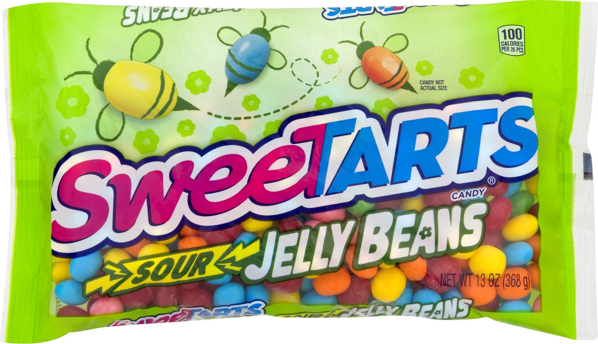 slide 10 of 10, SweeTARTS Sour Jelly Beans, 13 oz