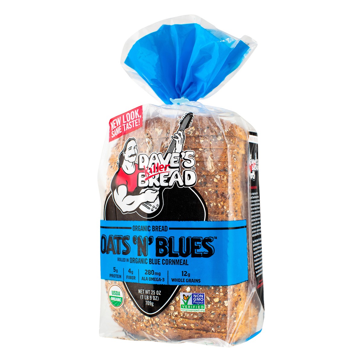 slide 3 of 8, Dave's Killer Bread Organic Blues Bread, 17 oz