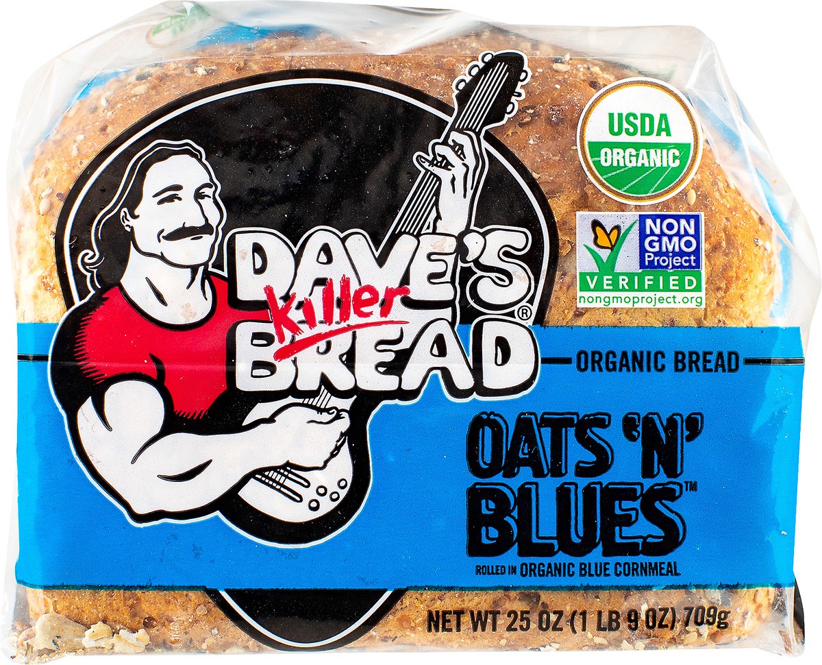 slide 4 of 8, Dave's Killer Bread Organic Blues Bread, 17 oz